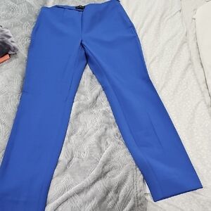 White House Black Market Blue Skinny Trousers